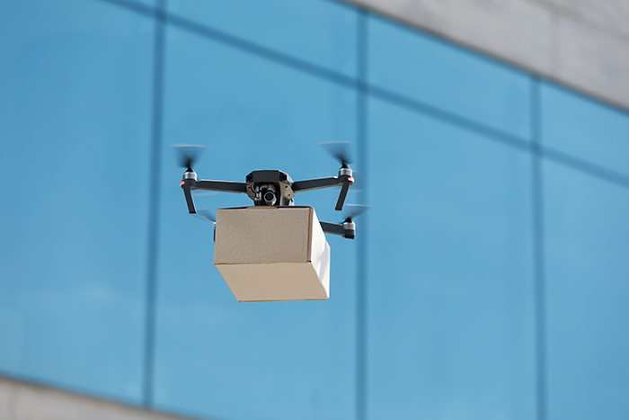Droni utilizzati nella logistica World Capital