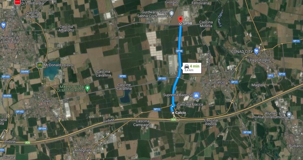 Terreno in Vendita a Romano di Lombardia di 80.000 mq mq