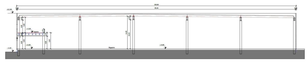 Capannone Logistico in locazione a Oppeano di 7.800 mq mq