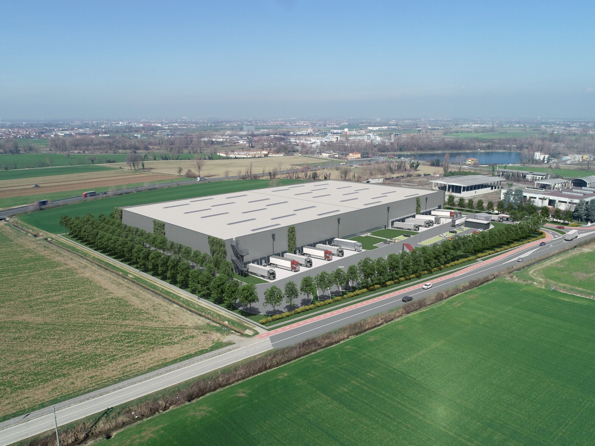 Affitto Capannone Logistico Castel Gabbiano 11.000 mq– rif. LOG-D-703