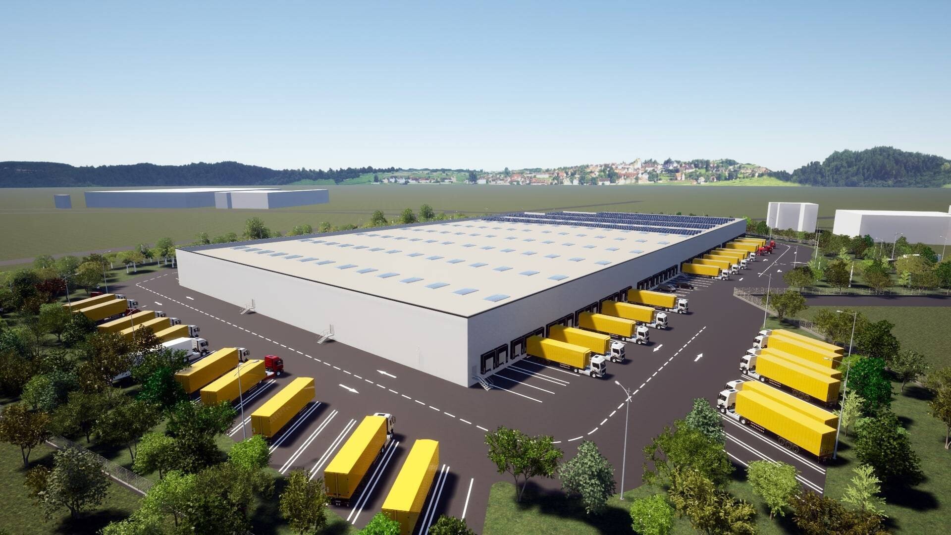 Affitto Capannone Logistico Romano di Lombardia 28.000 mq– rif. LOG-D-8